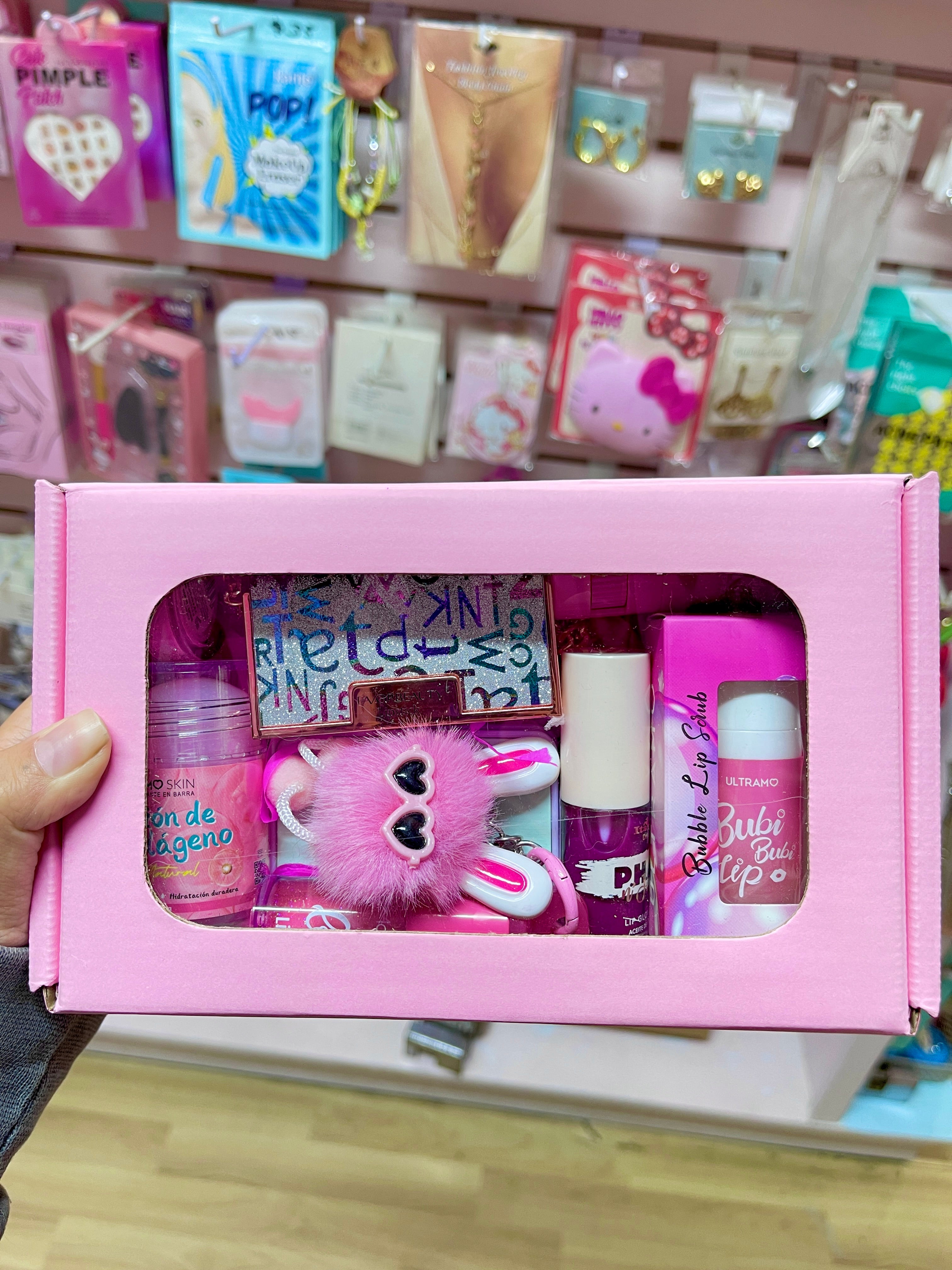 Cajita sorpresa de maquillaje