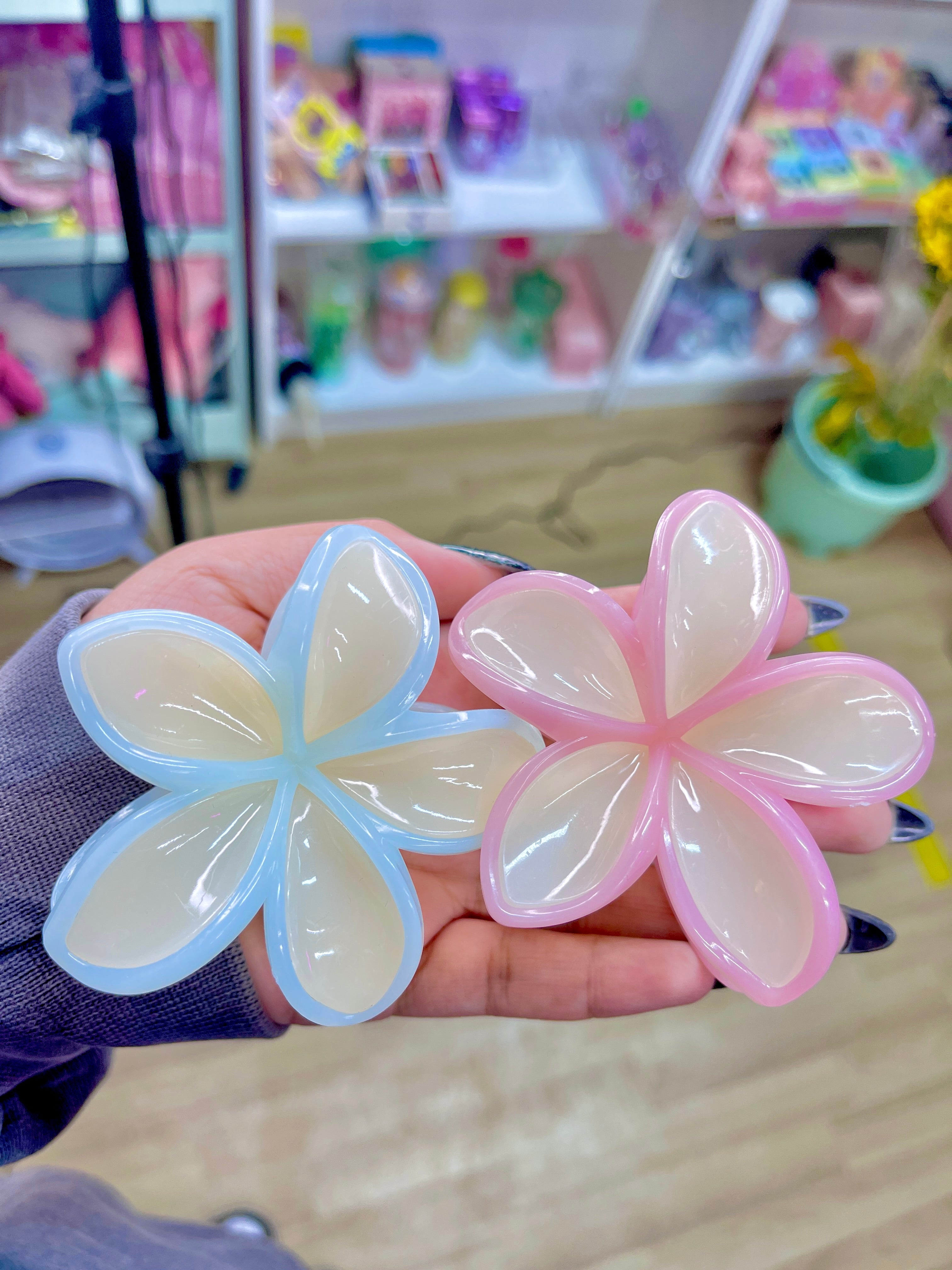 Pinza de flor para cabello
