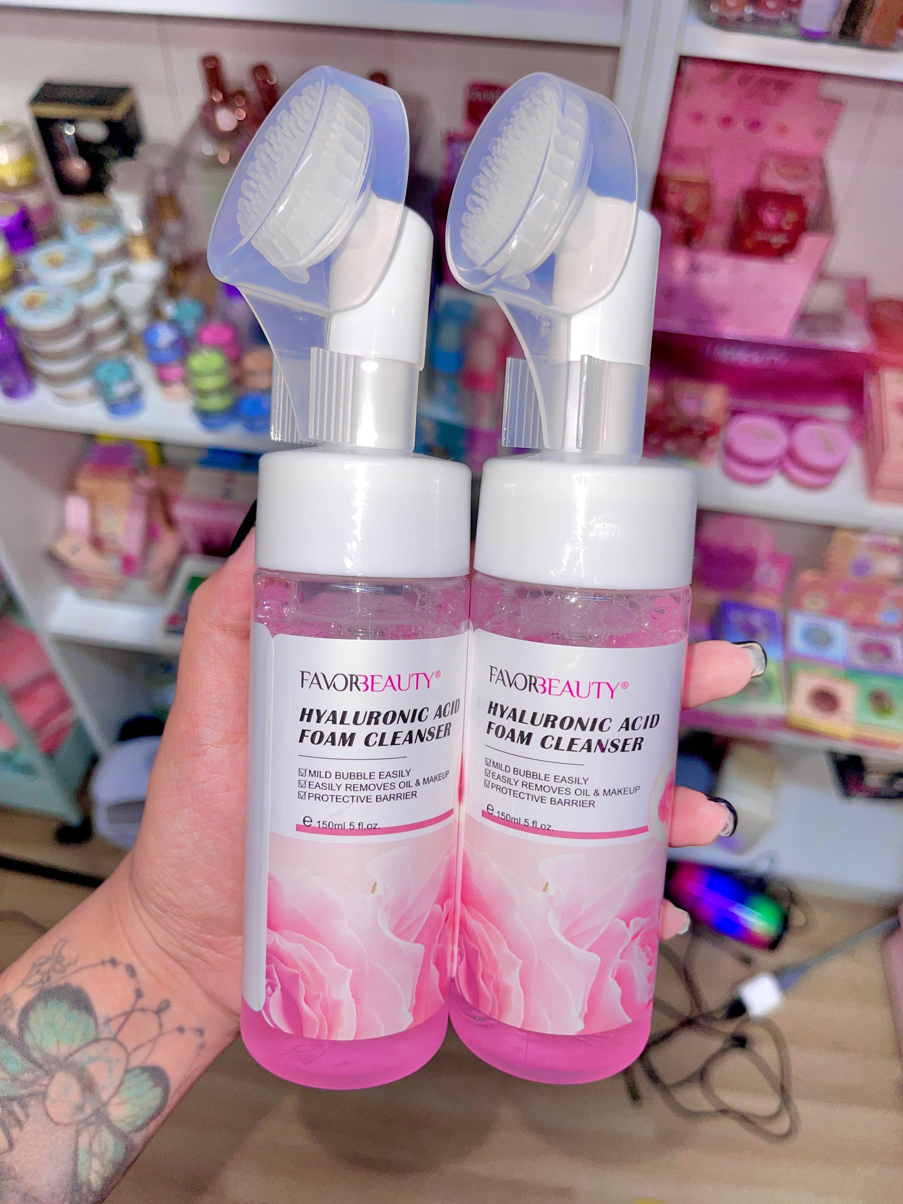 Espuma facial