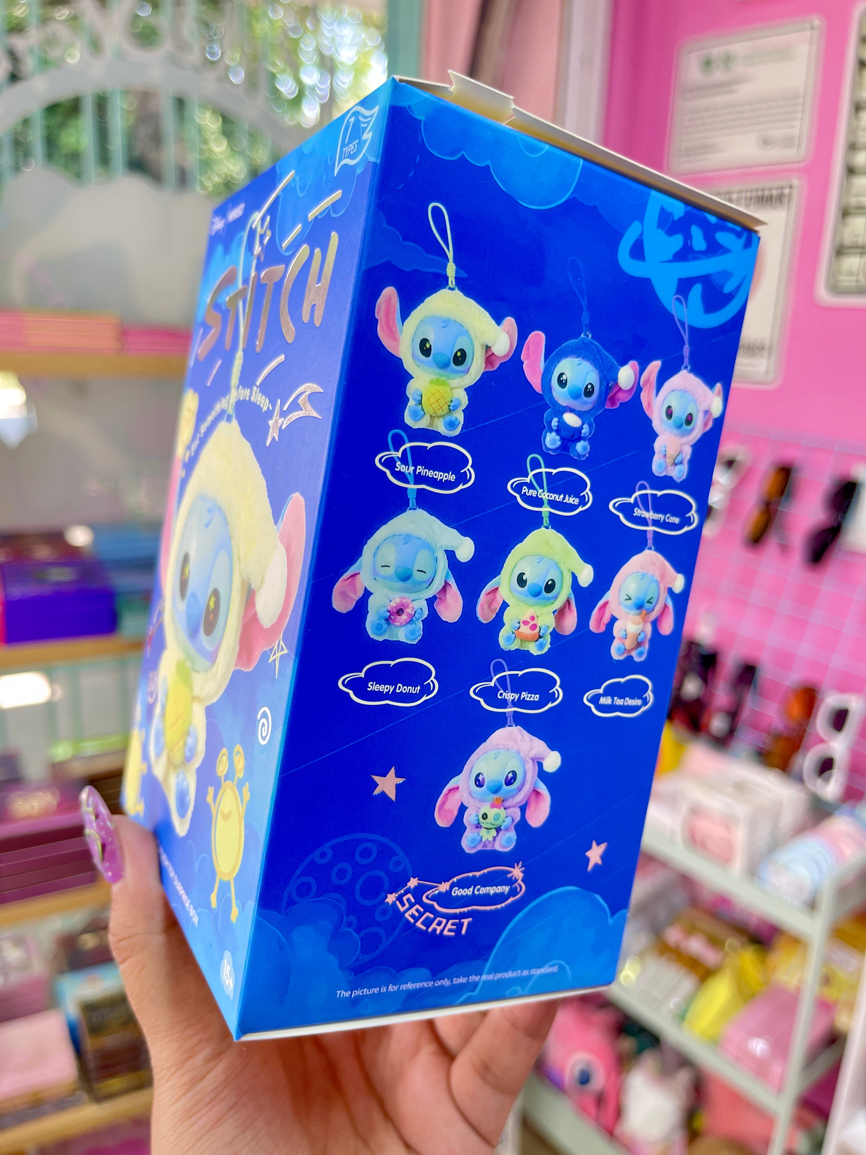 Blind box stitch