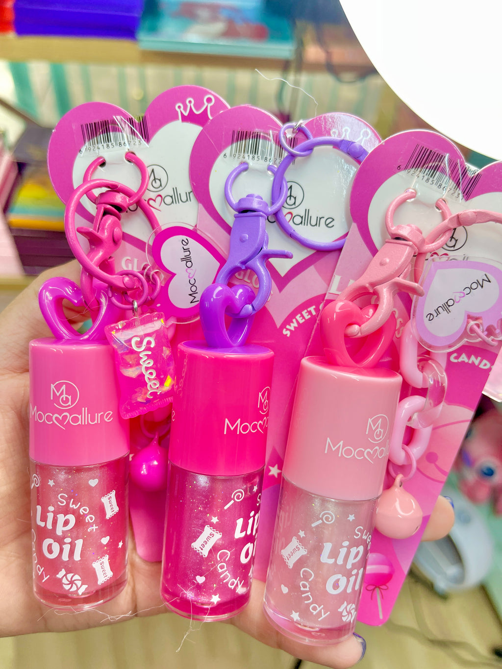 Gloss con llavero