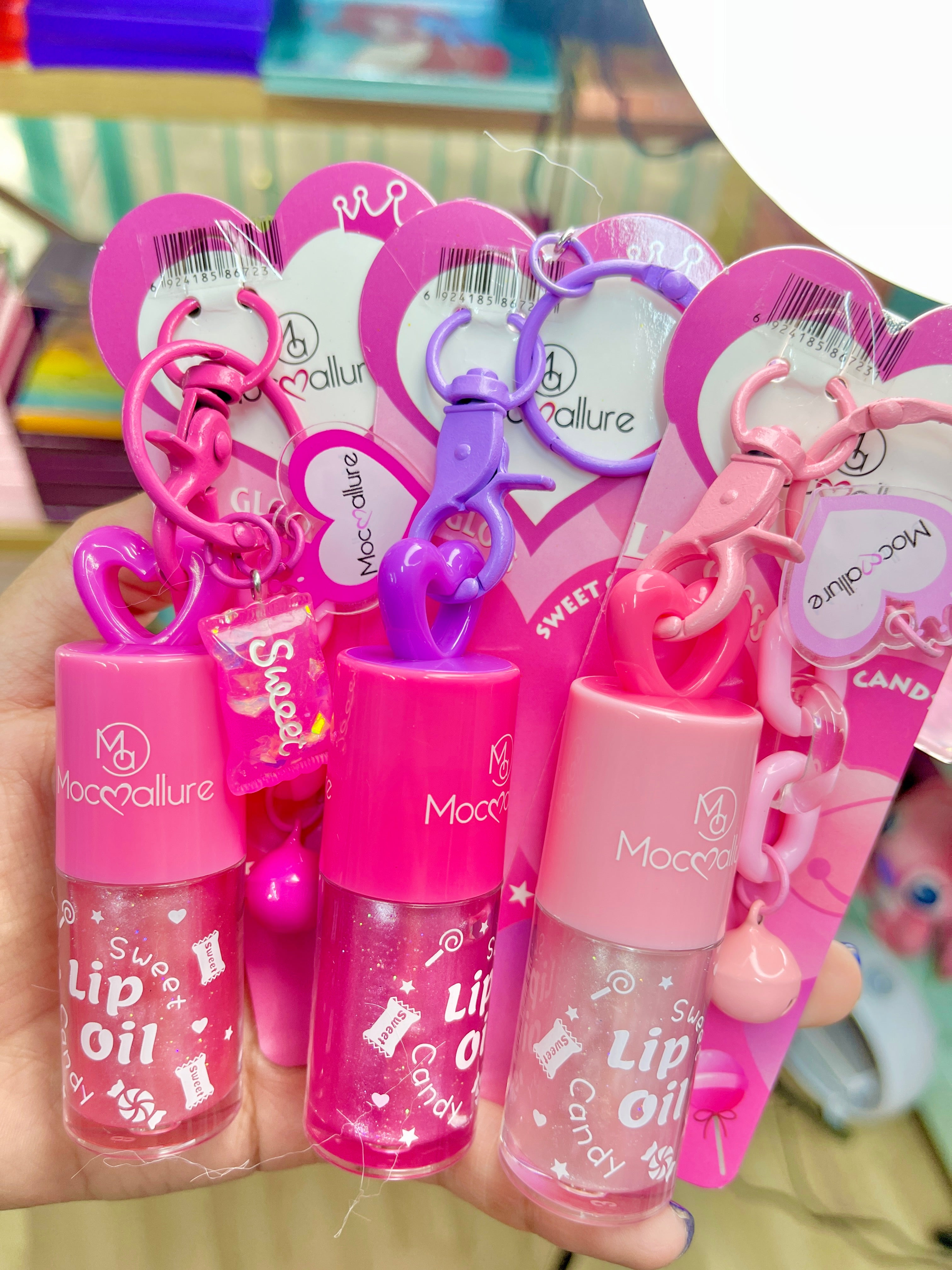 Gloss con llavero