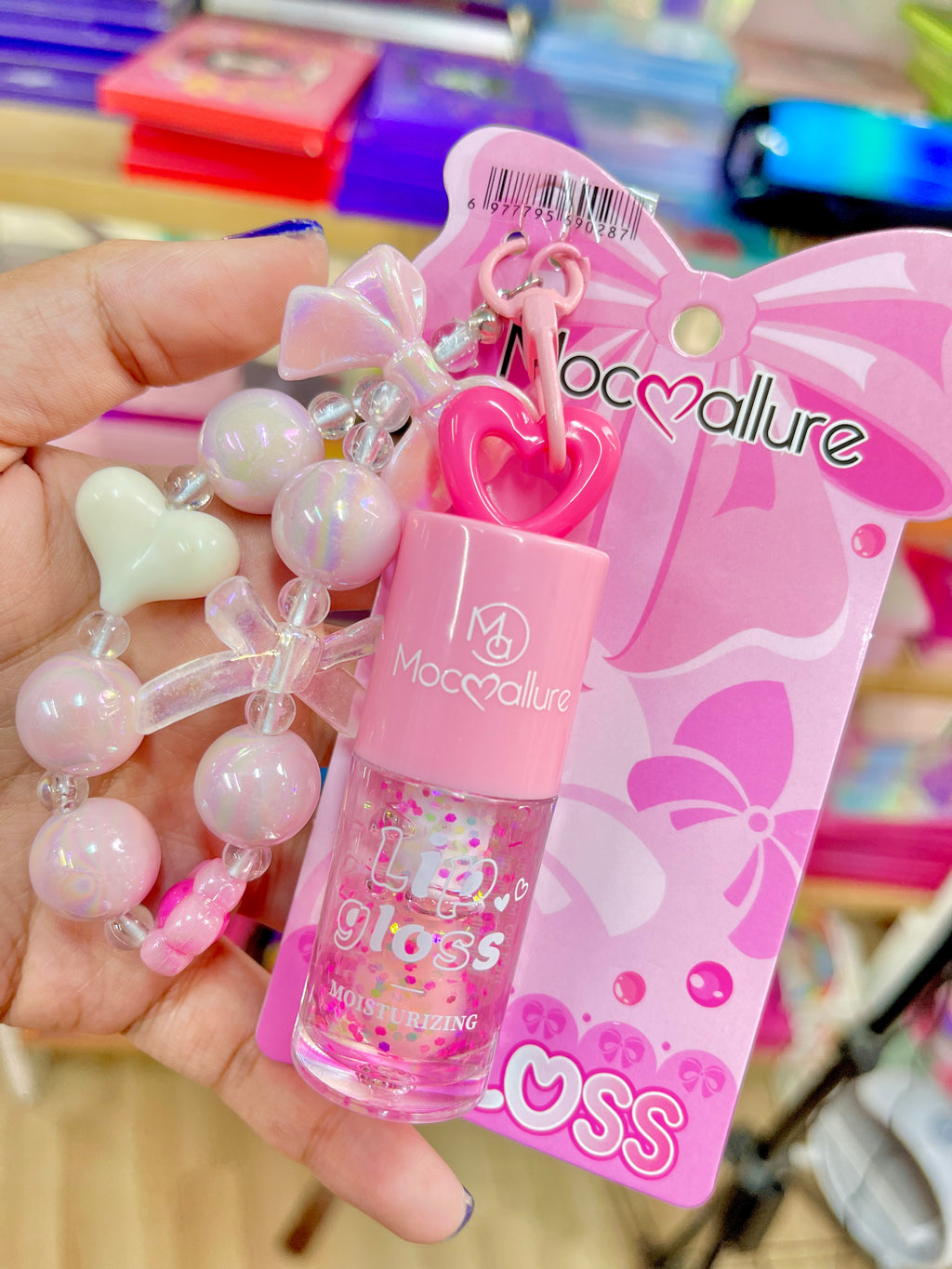 Gloss con llavero